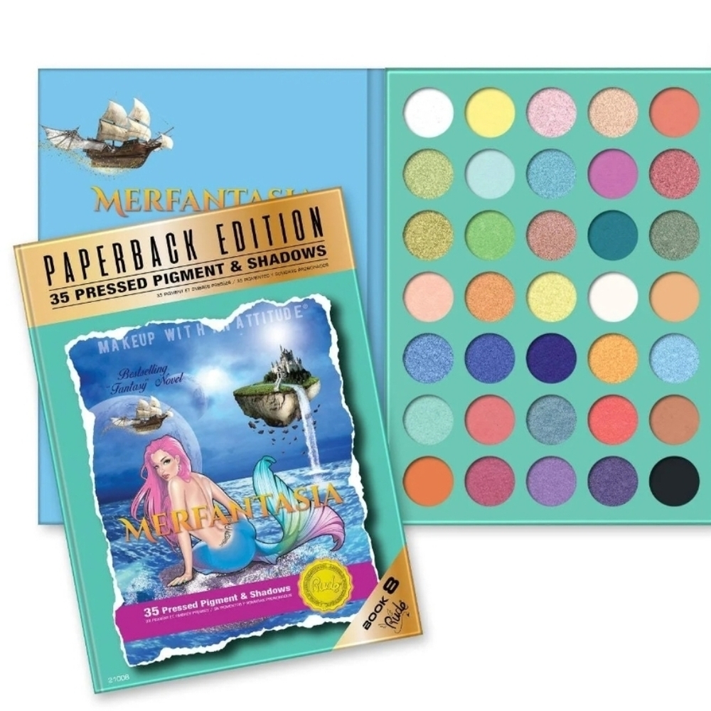 Rude Cosmetics Merfantasia Paperback Edition Palette